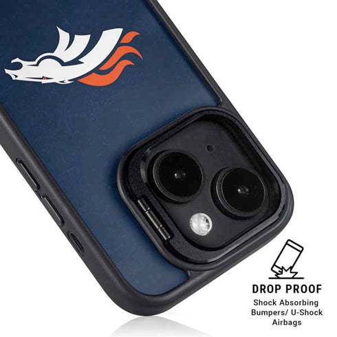 NFL Denver Broncos - Distressed iPhone 14 Kickstand Case